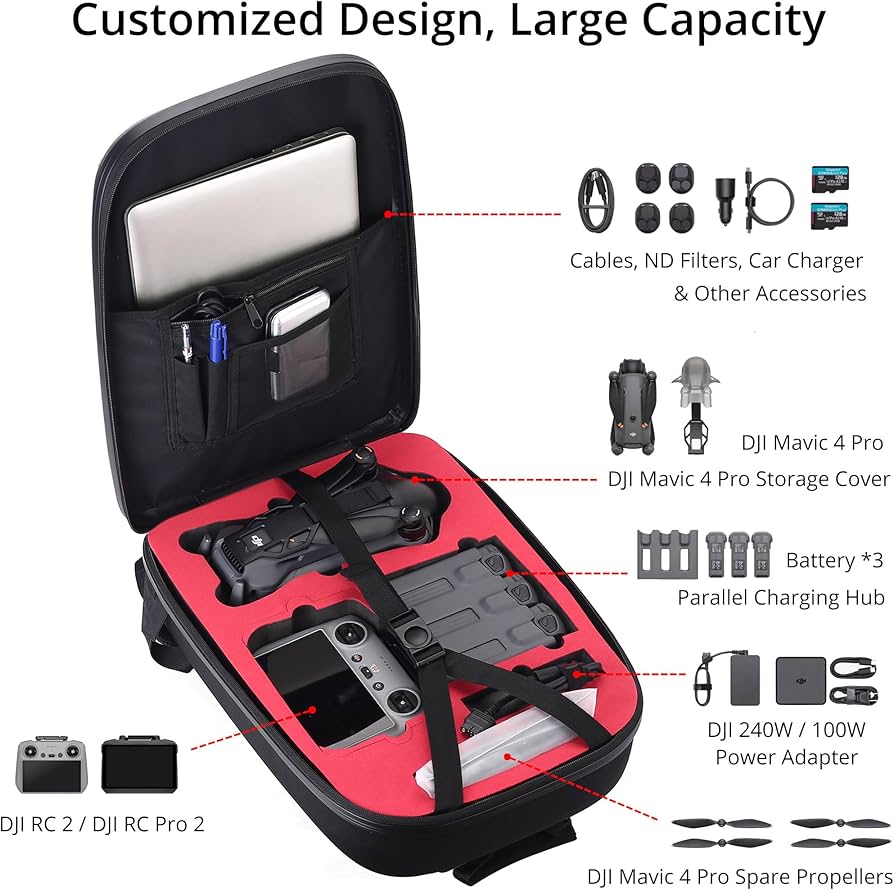 DJI Mavic Pro ＋付属品・ソフトケース　動作品 Amazon.com: PONYRC Professional Mavic 4 Pro Hard Case